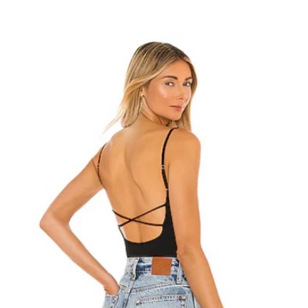 Free People Strappy Basique Bodysuit Size Small
